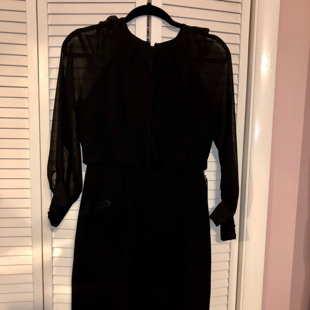 Adrianna Papell Black Dress NEW w/tags
